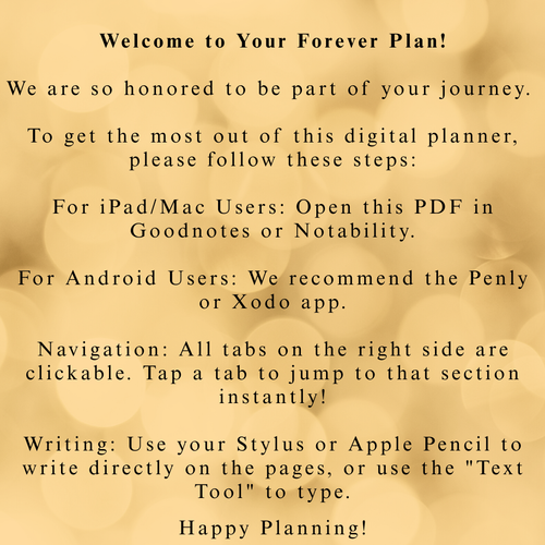 2026 Digital Wedding Planner/Hyperlinks