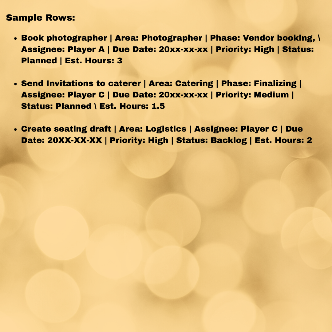 2026 Digital Wedding Planner/Hyperlinks