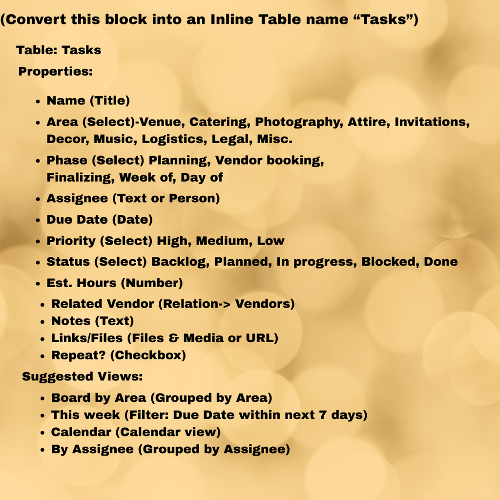 2026 Digital Wedding Planner/Hyperlinks