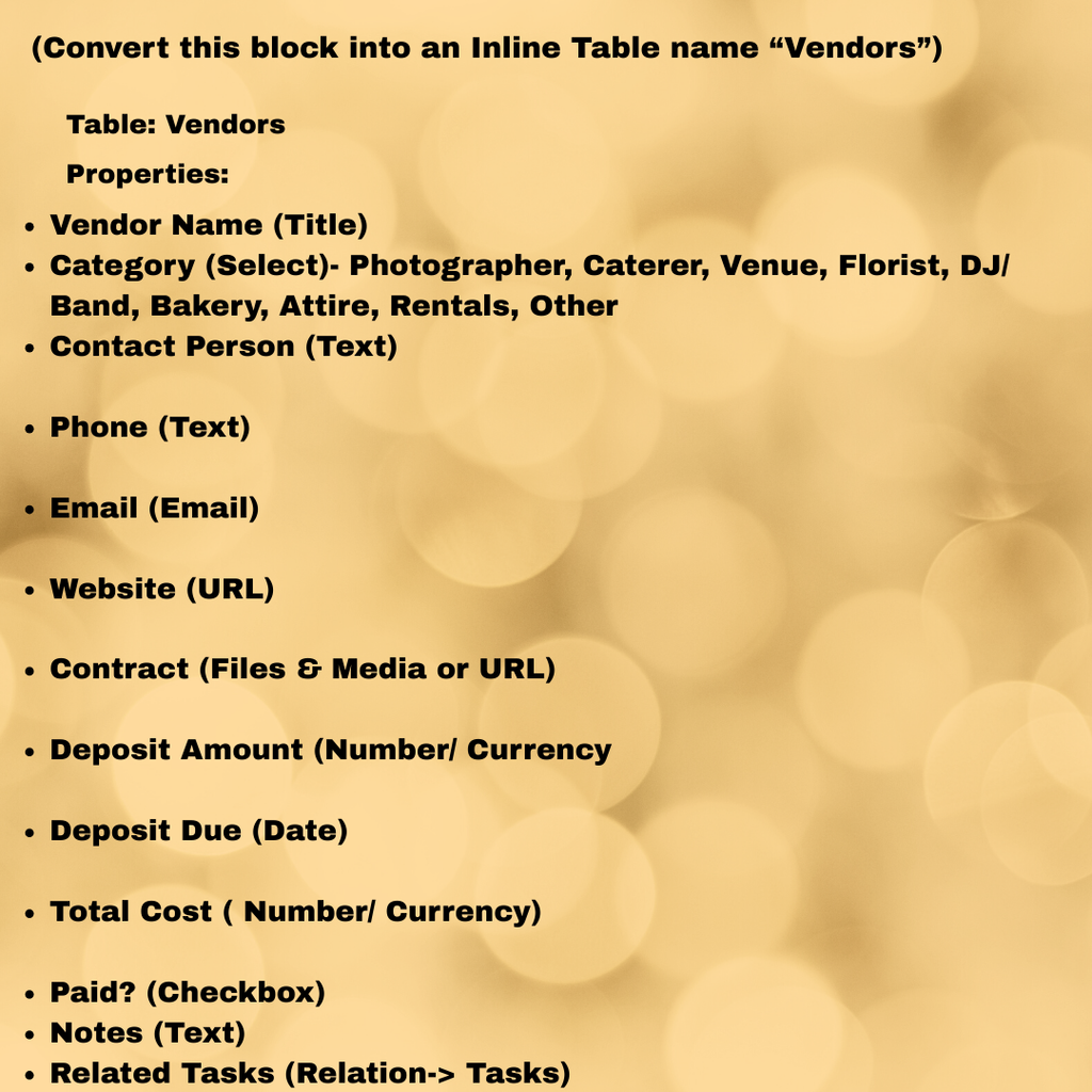 2026 Digital Wedding Planner/Hyperlinks