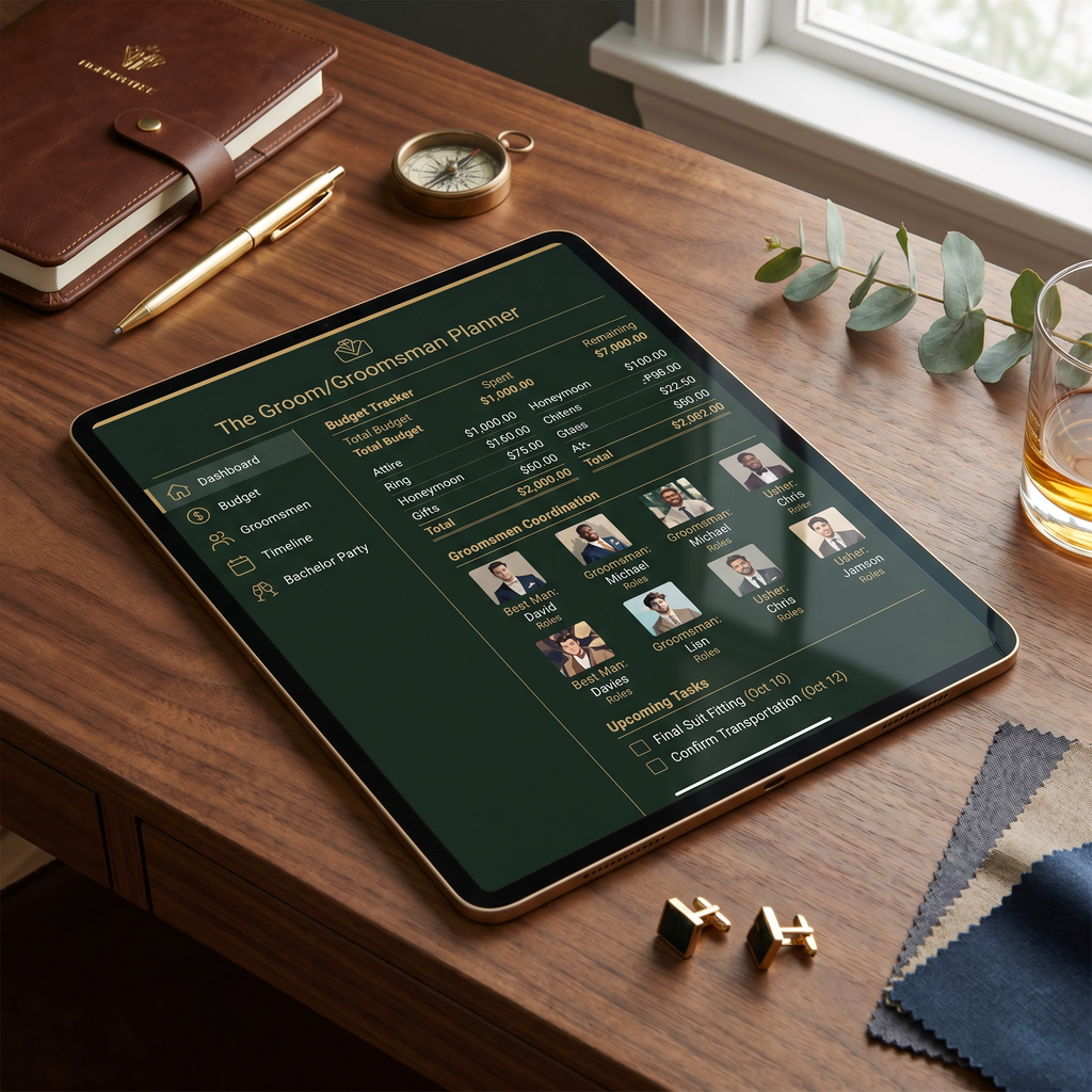 Groom/Groom Man Planner