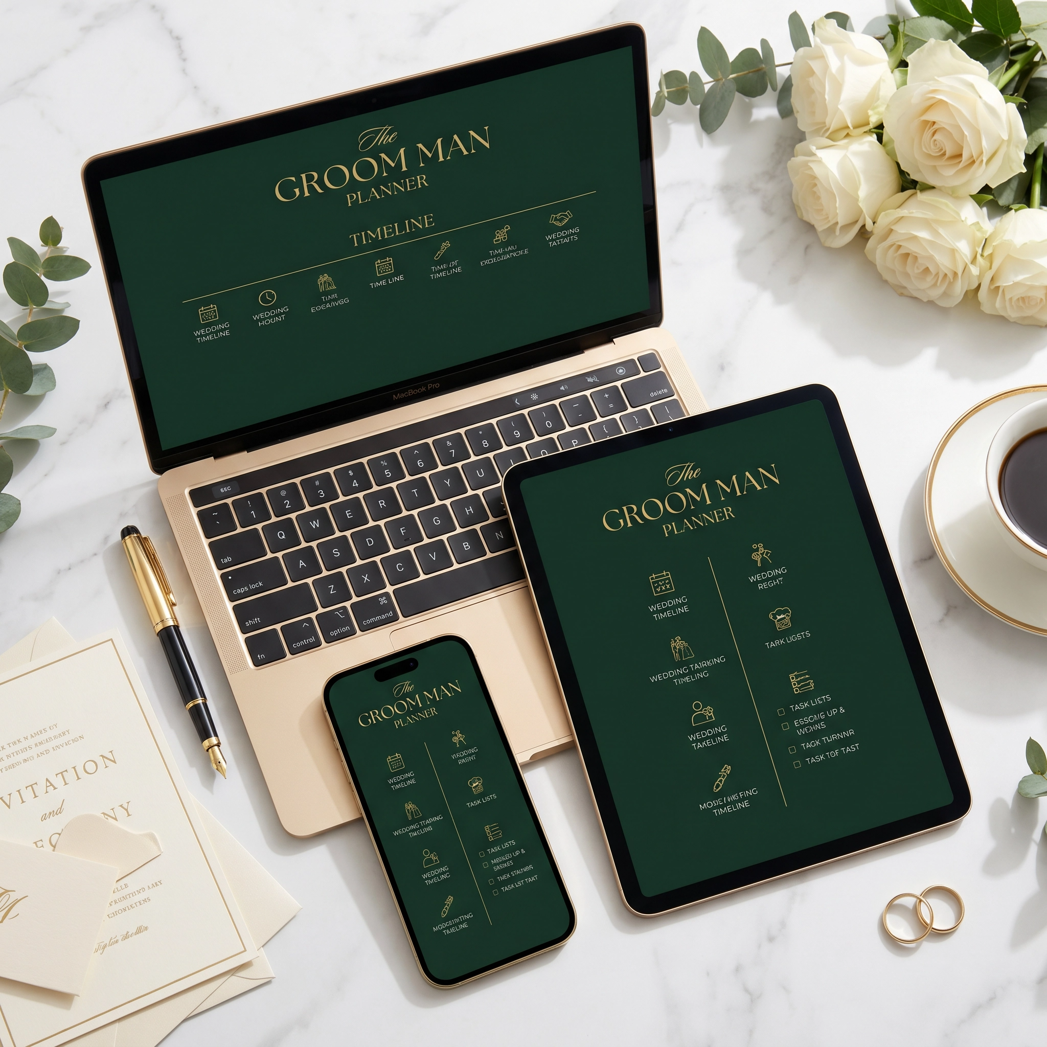 Groom/Groom Man Planner